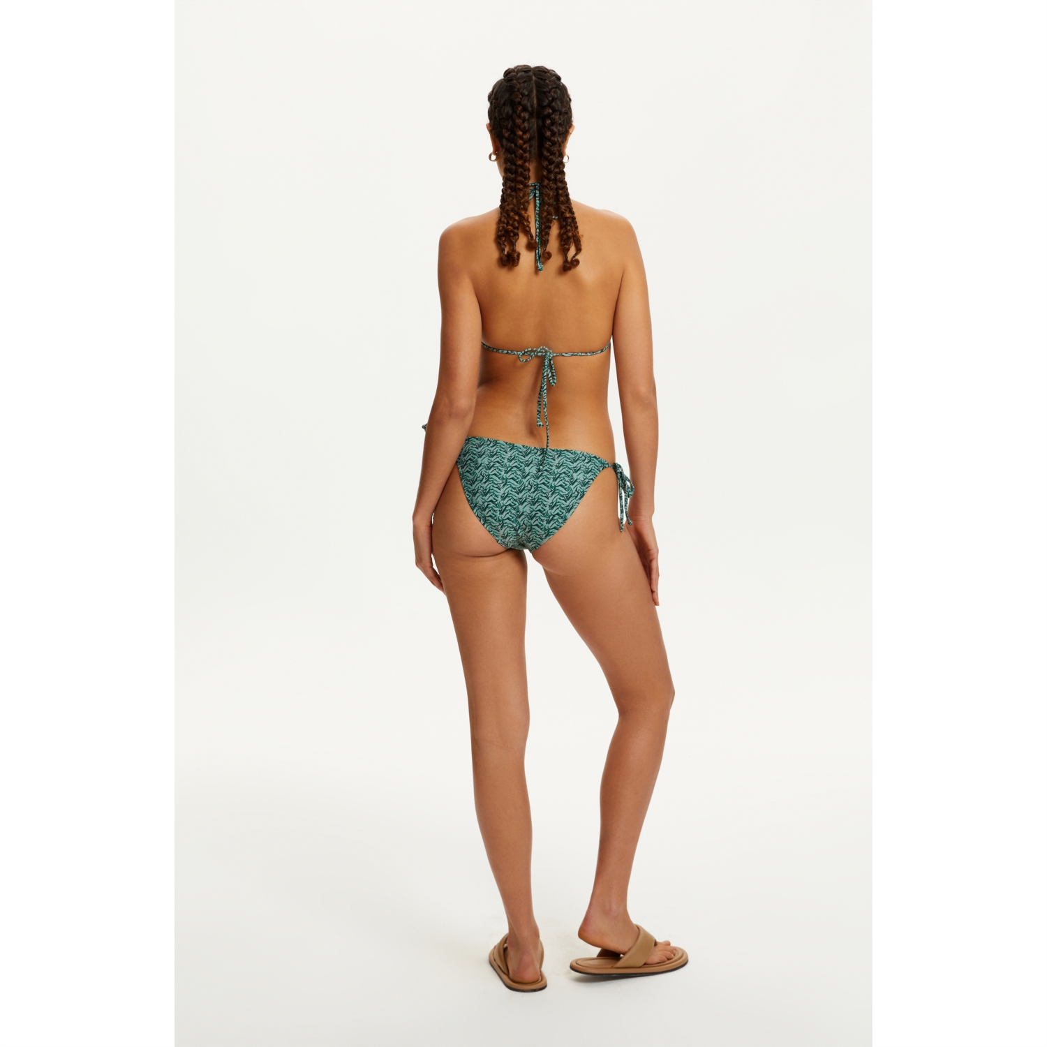 DESENLİ İNCE İPLİ BİKİNİ ALTI