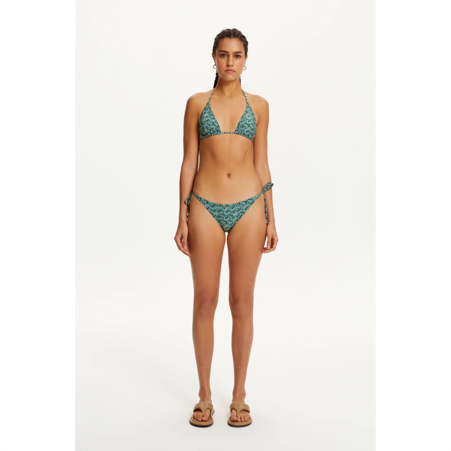 DESENLİ İNCE İPLİ BİKİNİ ALTI