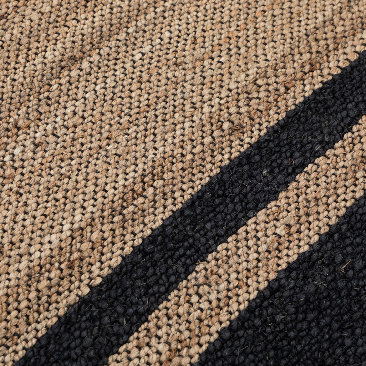 AXEL JÜT HALI NATUREL SİYAH 120X180