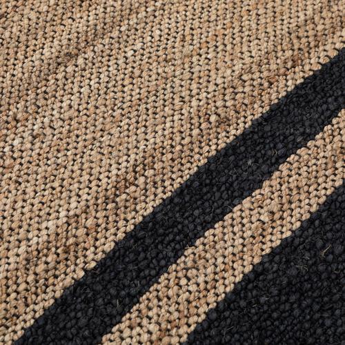  AXEL JÜT HALI NATUREL SİYAH 120X180