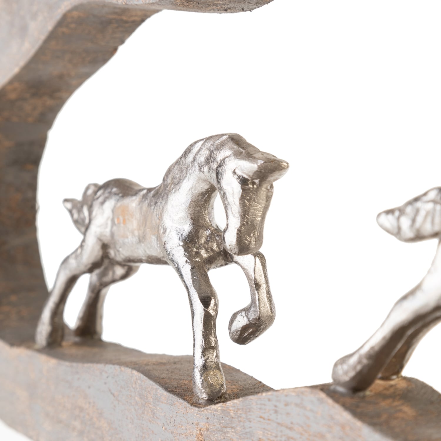 HORSES AHŞAP BİBLO 78X8X30CM