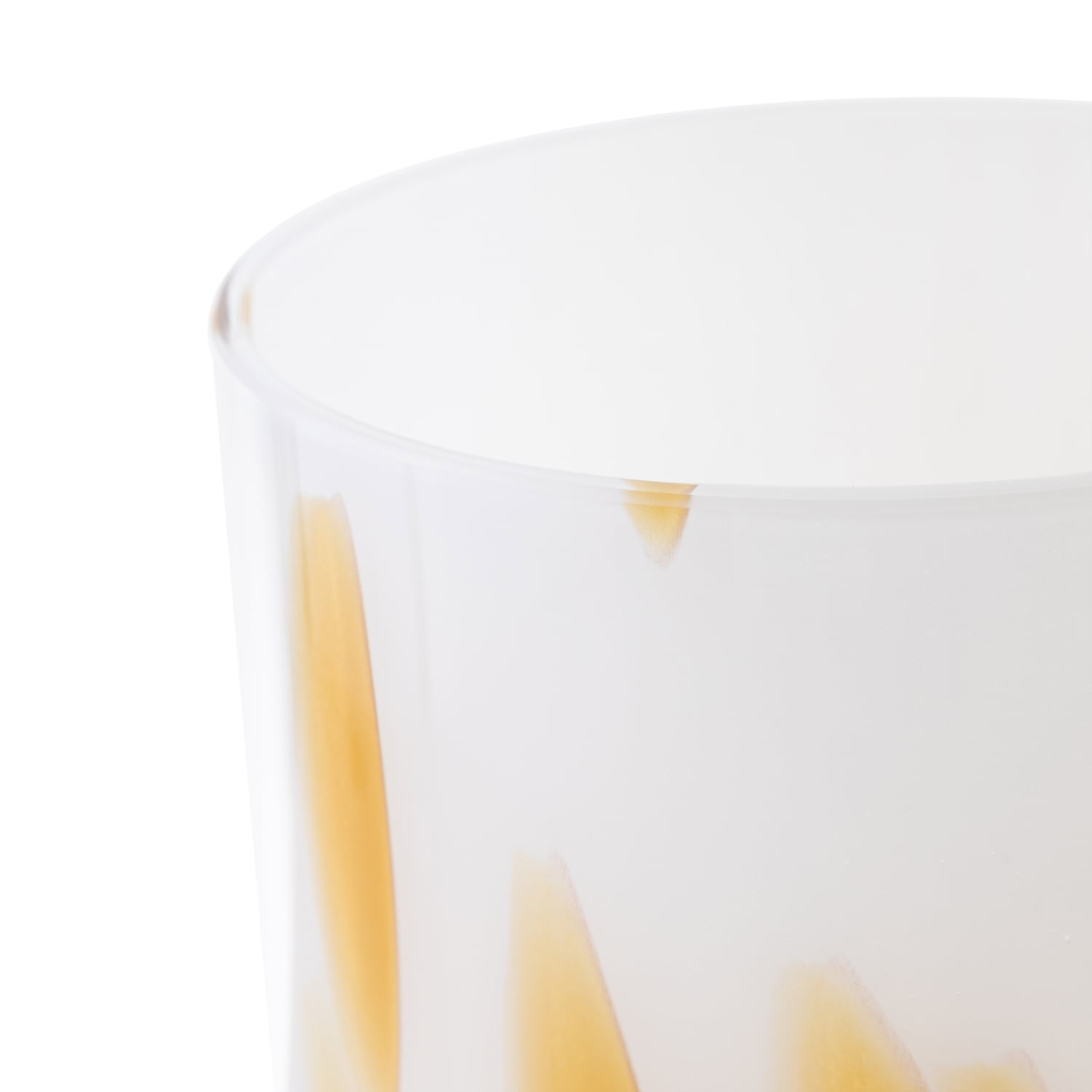 BLOWN VAZO AMBER 12X25 CM