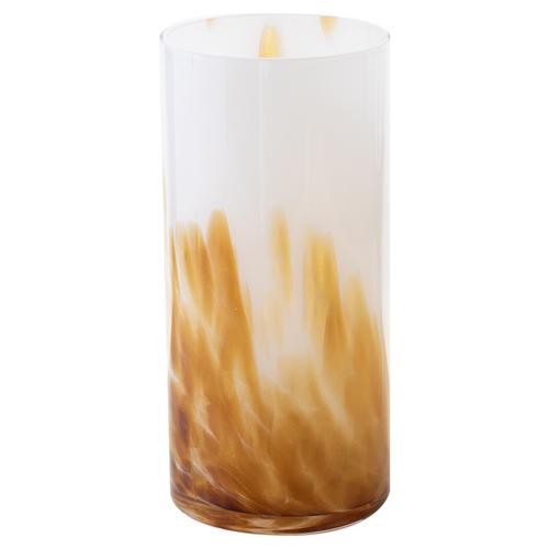  BLOWN VAZO AMBER 12X25 CM