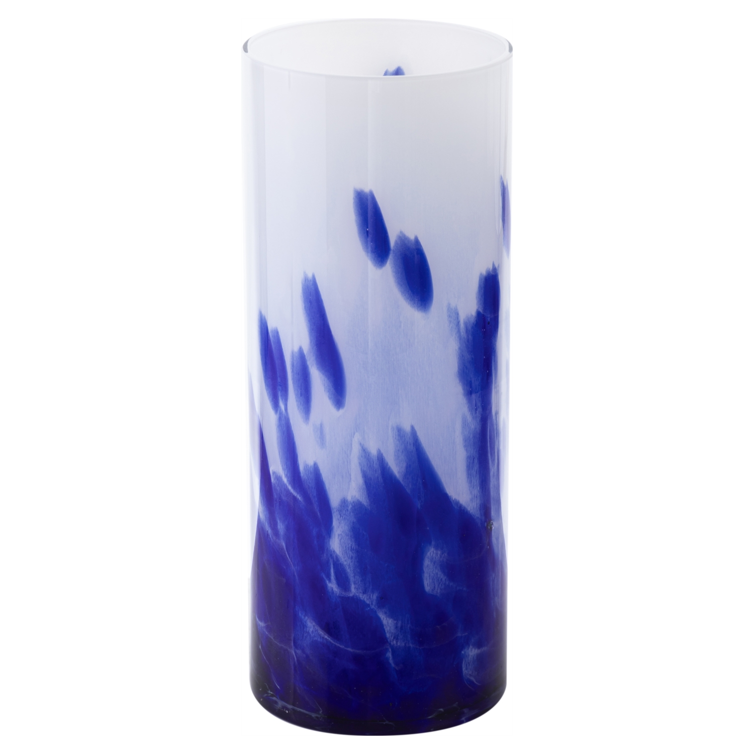 BLOWN VAZO KOBALT 12X30 CM