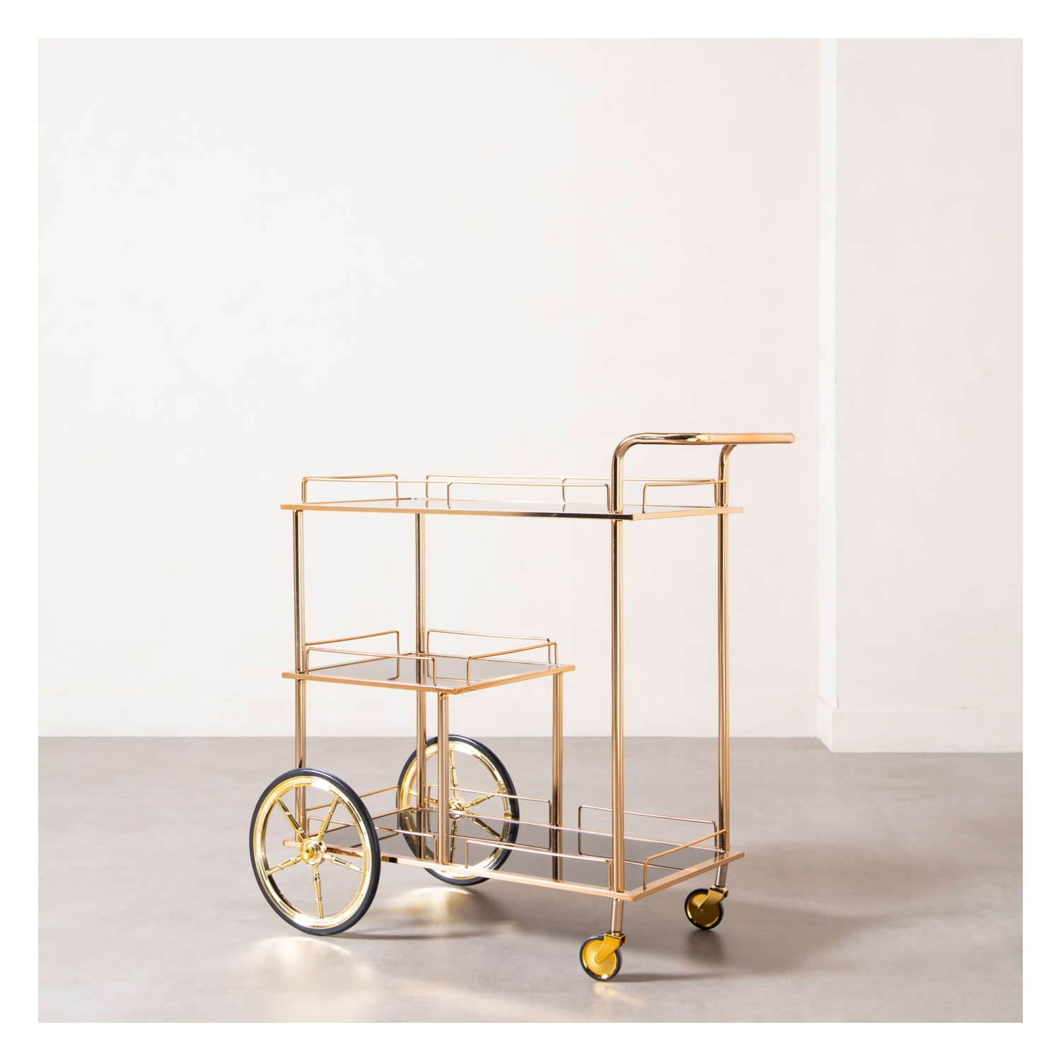 ÜÇ KATLI SERVIS ARABASI CHIC- ALTIN