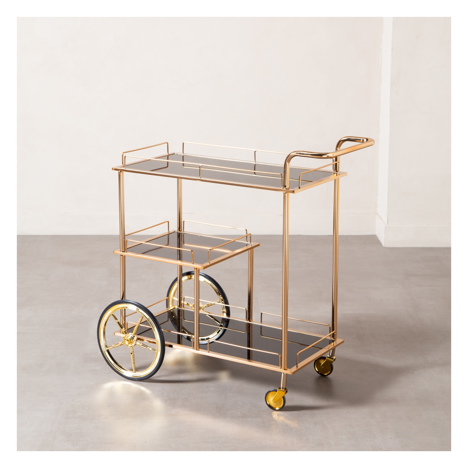 ÜÇ KATLI SERVIS ARABASI CHIC- ALTIN