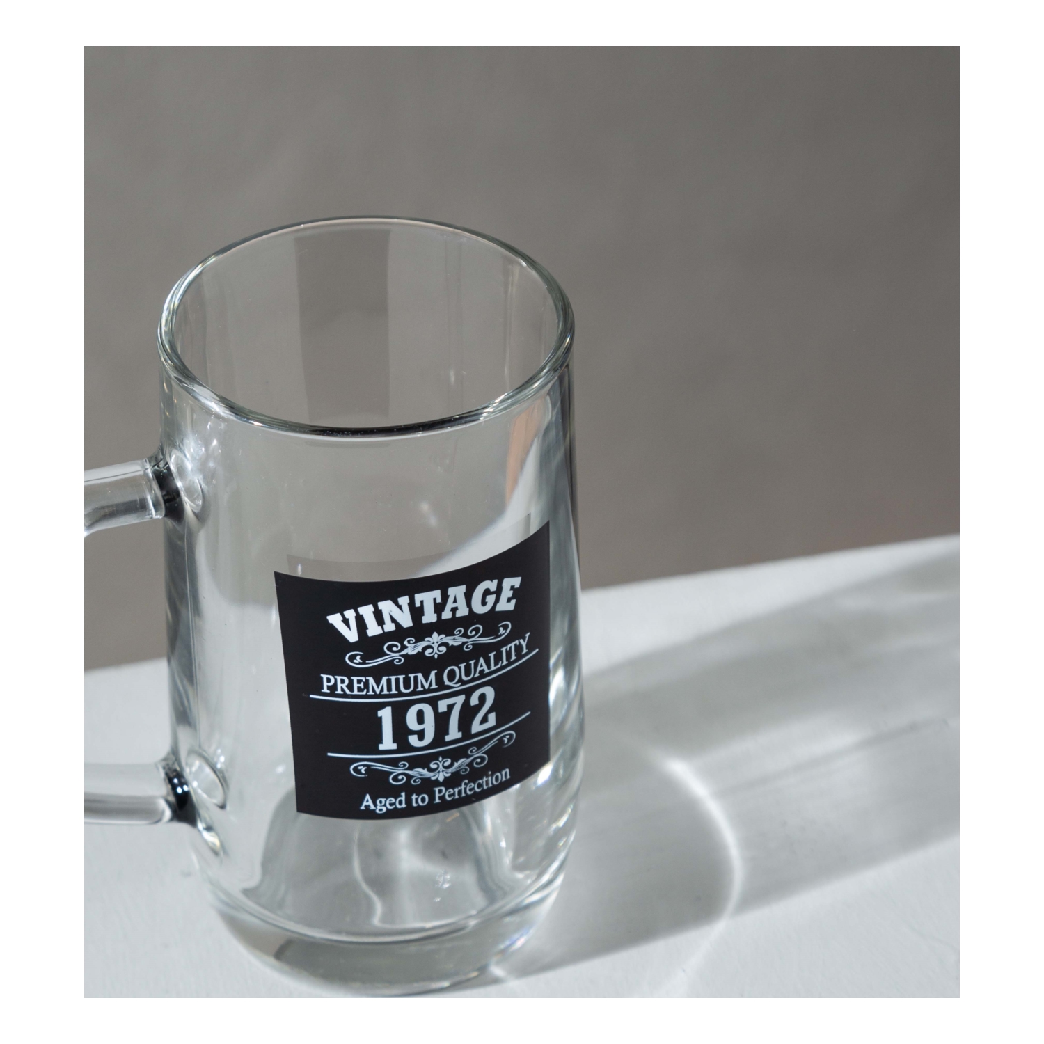 VINTAGE BİRA BARDAĞI 500 ML