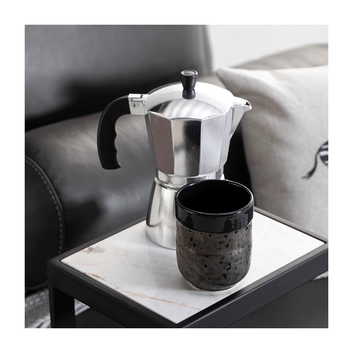 SERAMİK KUPA 300ML  - ANTRASİT