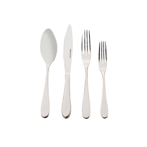  FRANSIZ 24 PARÇA ÇATAL KAŞIK BIÇAK SETİ- DÜZ PARLAK