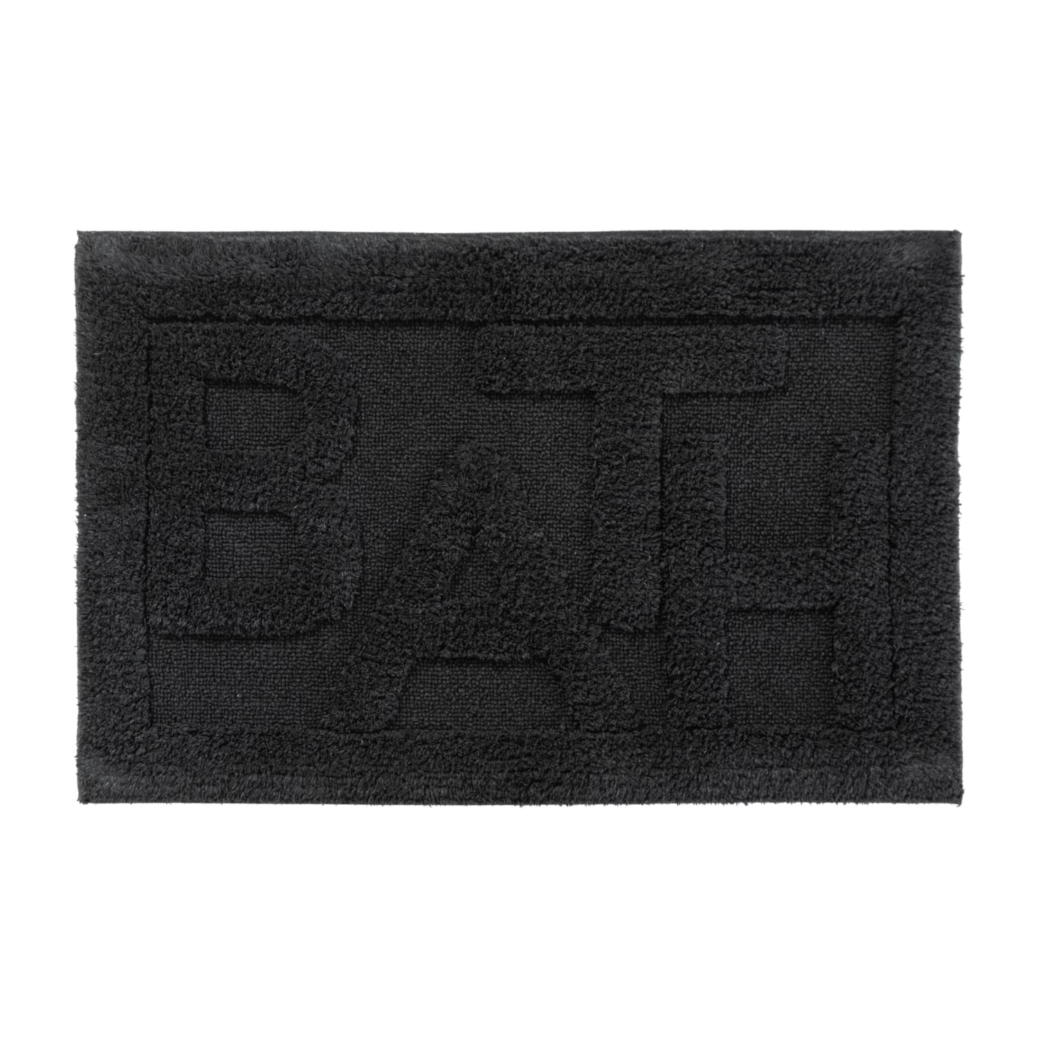 BATH BANYO PASPASI KIRÇILLI SİYAH 50X80