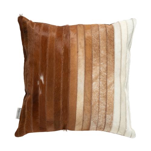 OLIVIA DERİ KIRLENT BEJ 45X45