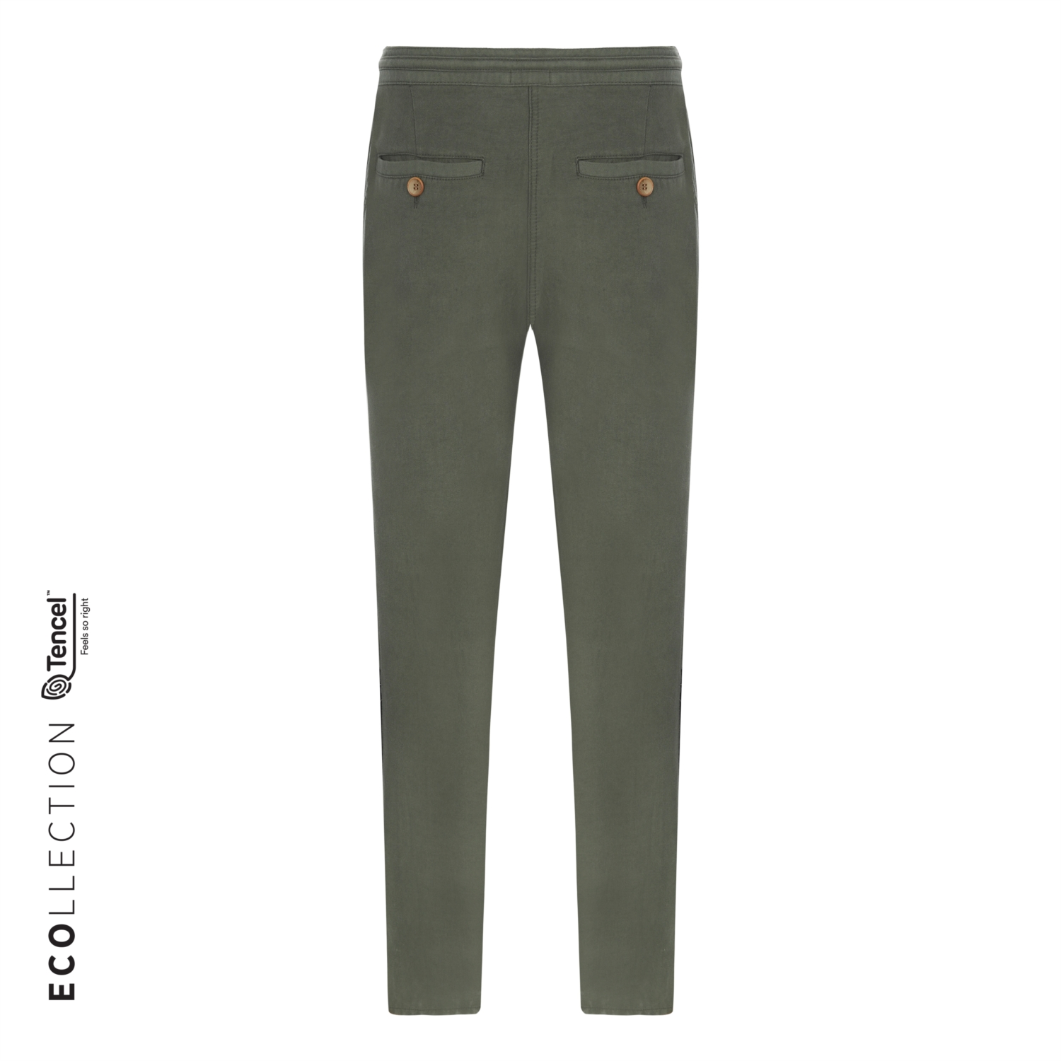STRAIGHT FIT TENCEL PANTOLON