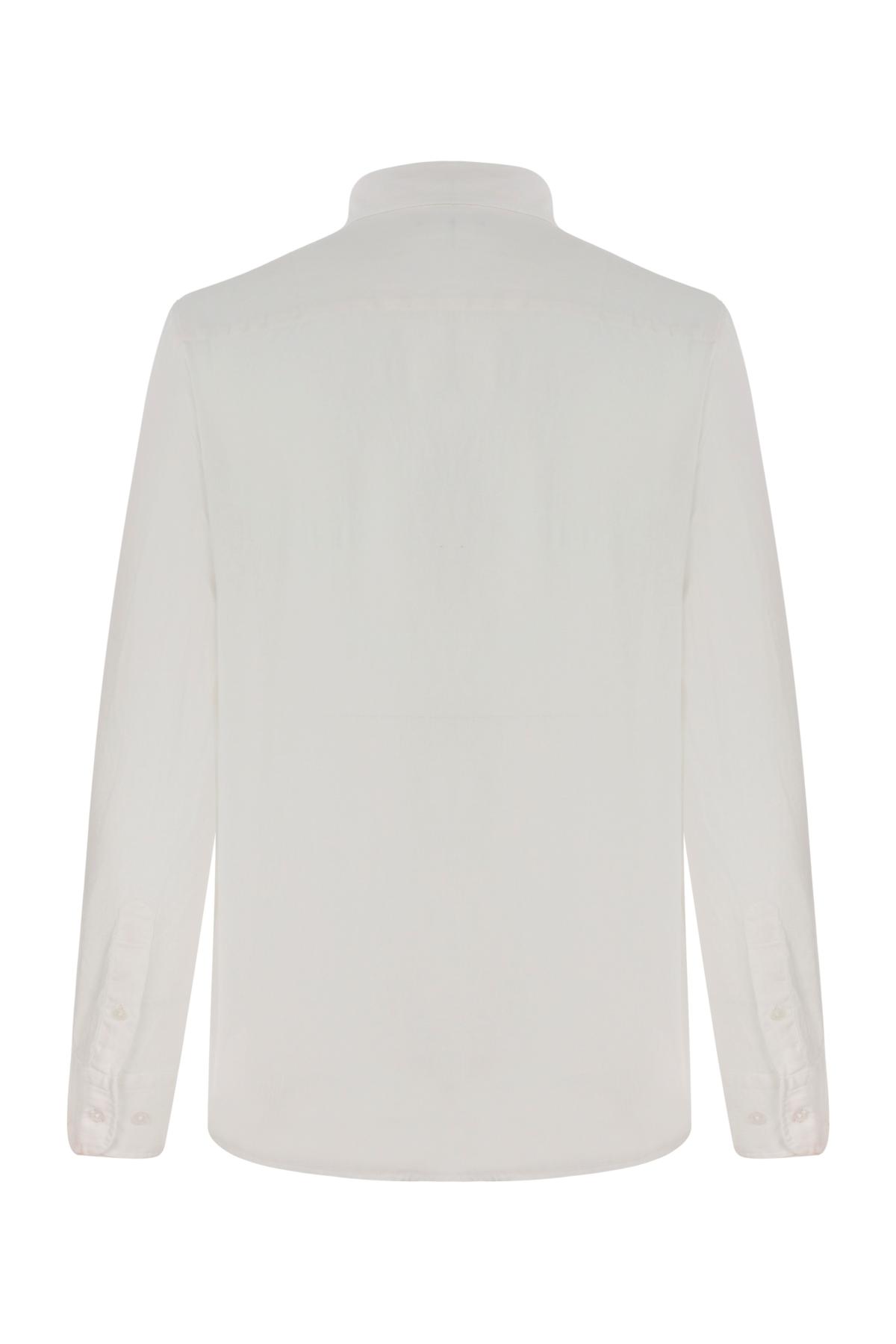 KETEN SLİM FİT GÖMLEK