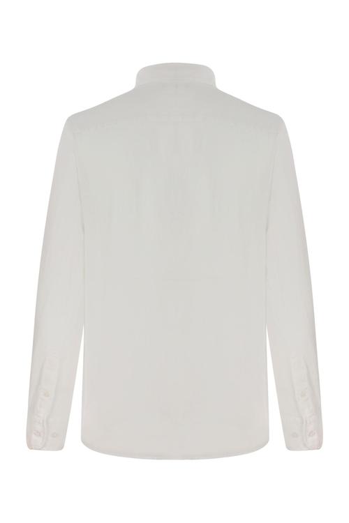  KETEN SLİM FİT GÖMLEK