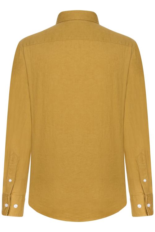  KETEN SLİM FİT GÖMLEK