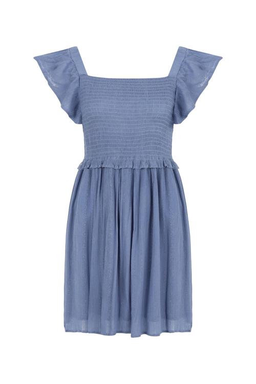  SİMLİ MİNİ ELBİSE