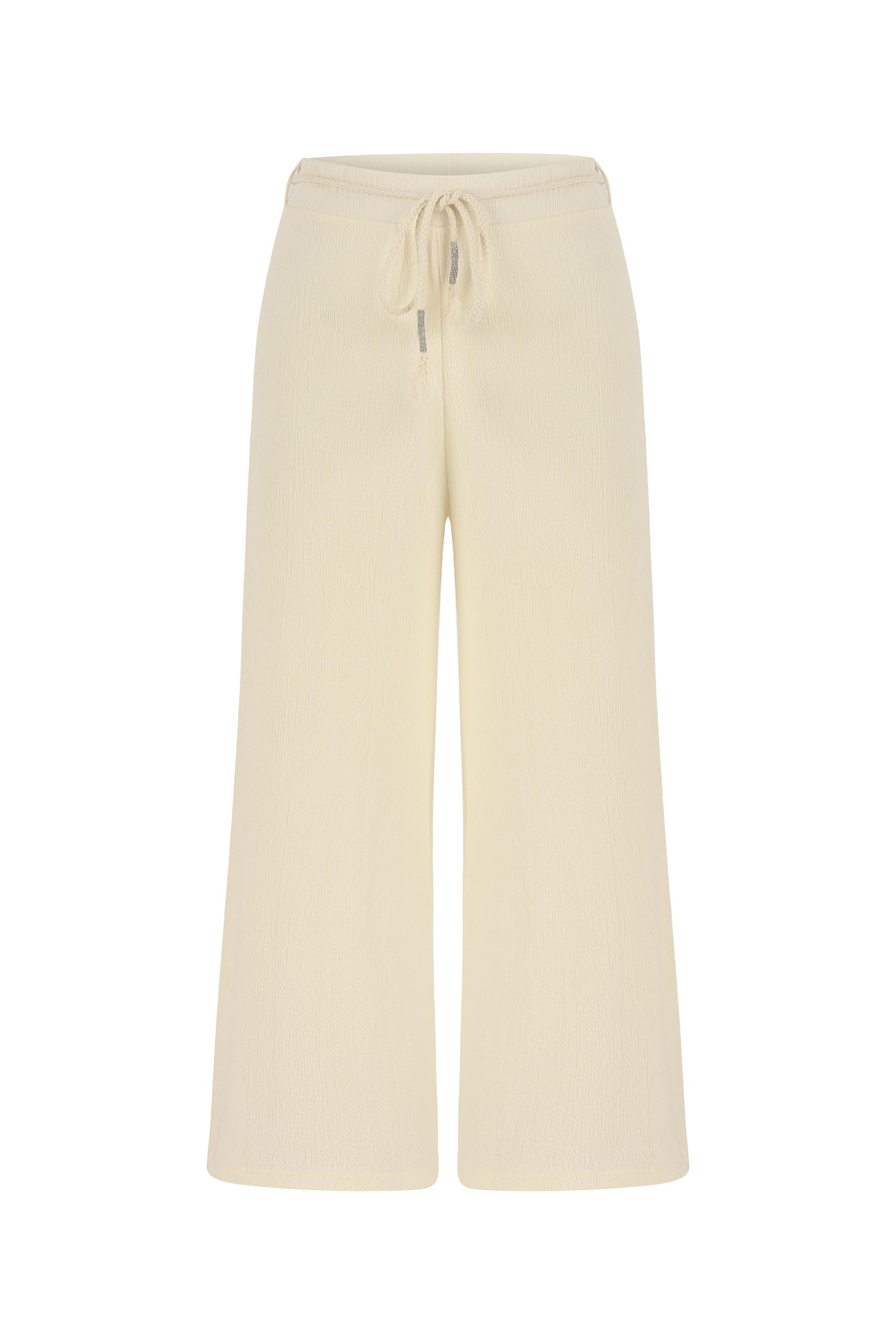 BAĞLAMALI BOL PAÇA  PANTOLON