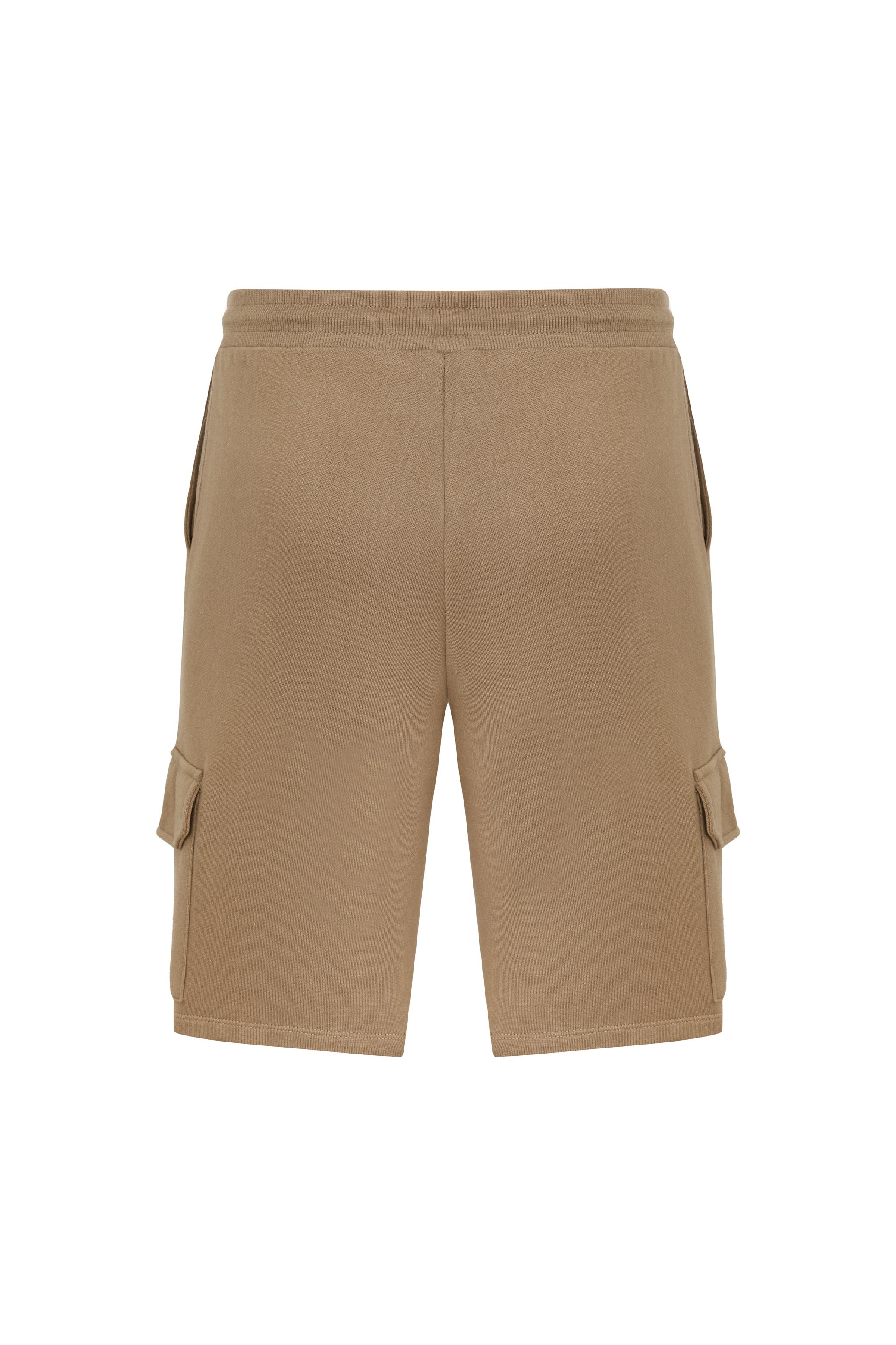 CEP DETAYLI ÖRME ŞORT