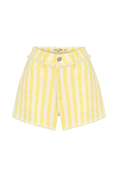  ÇİZGİLİ RAHAT KESİM ŞORT