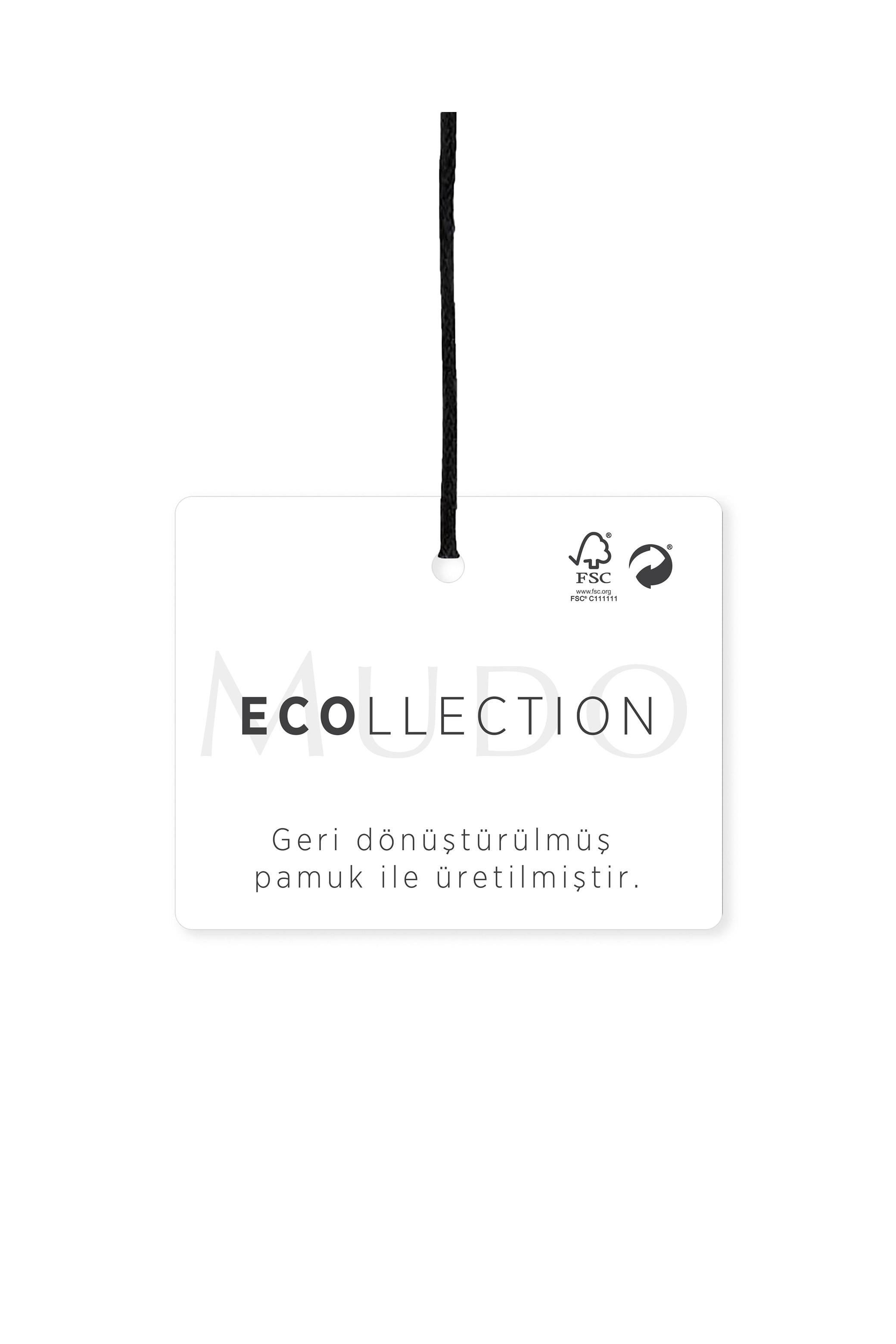 ORGANİK PAMUK ÖRME PLAJ ELBİSESİ