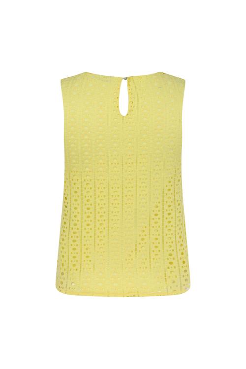  BİSİKLET YAKA DANTEL DETAYLI BLUZ