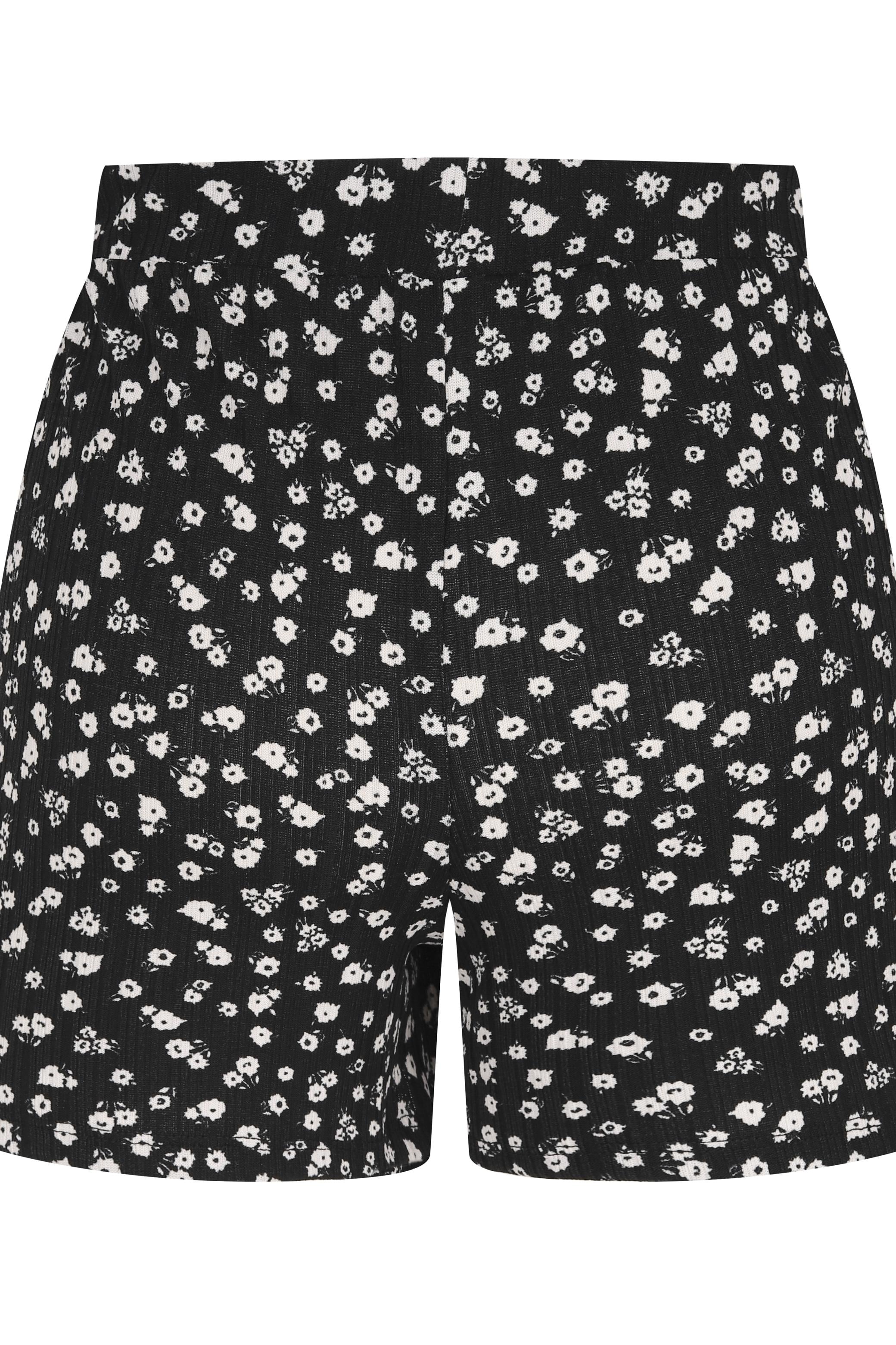 ÇİÇEK BASKILI ŞORT