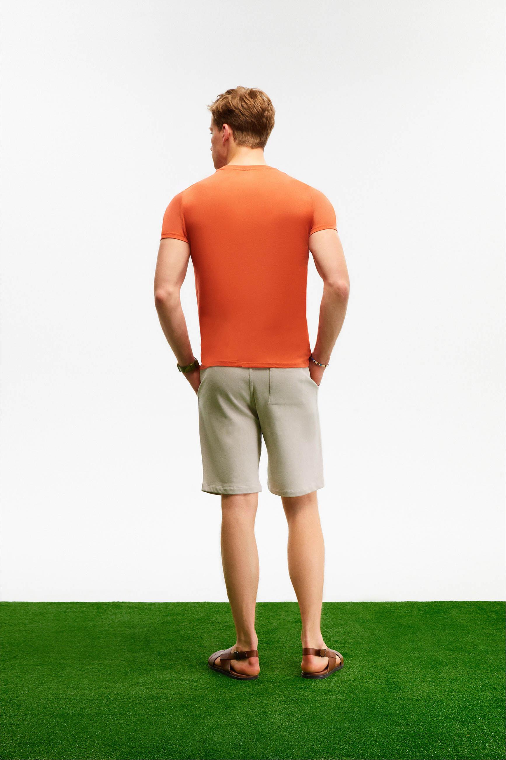 PAMUKLU BERMUDA ŞORT