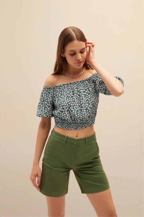  YÜKSEK BEL CHINO ŞORT