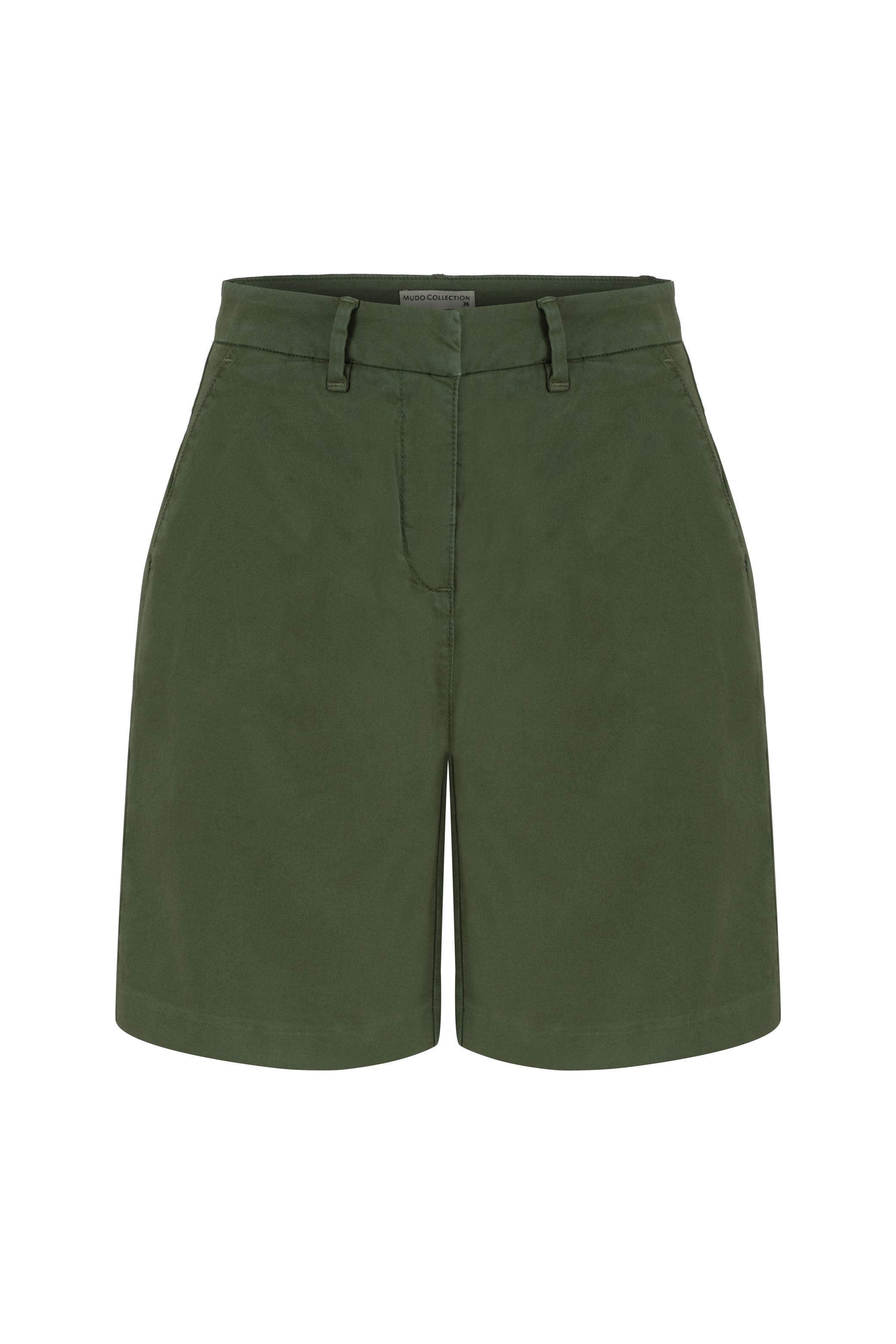 YÜKSEK BEL CHINO ŞORT