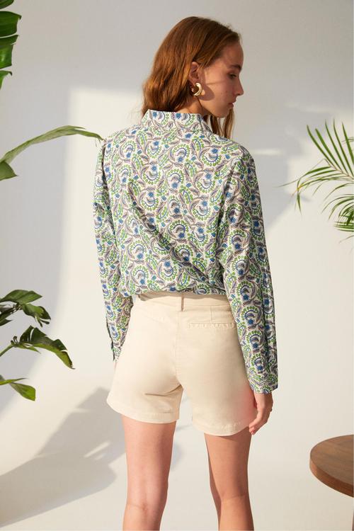  YÜKSEK BEL CHINO ŞORT