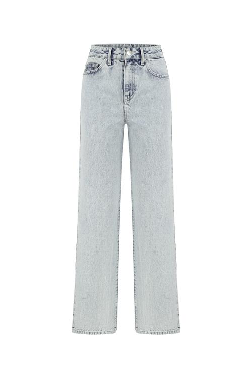  YÜKSEK BEL BOL PAÇA JEAN PANTOLON