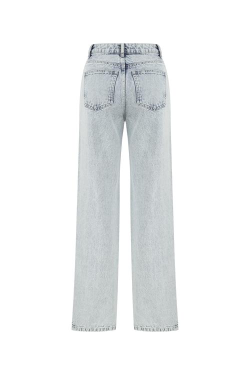  YÜKSEK BEL BOL PAÇA JEAN PANTOLON