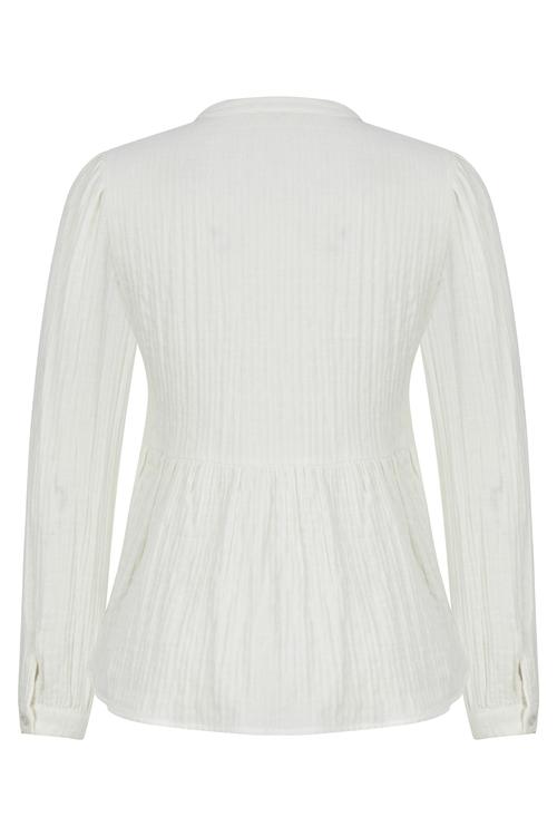  V YAKA UZUN KOLLU BLUZ