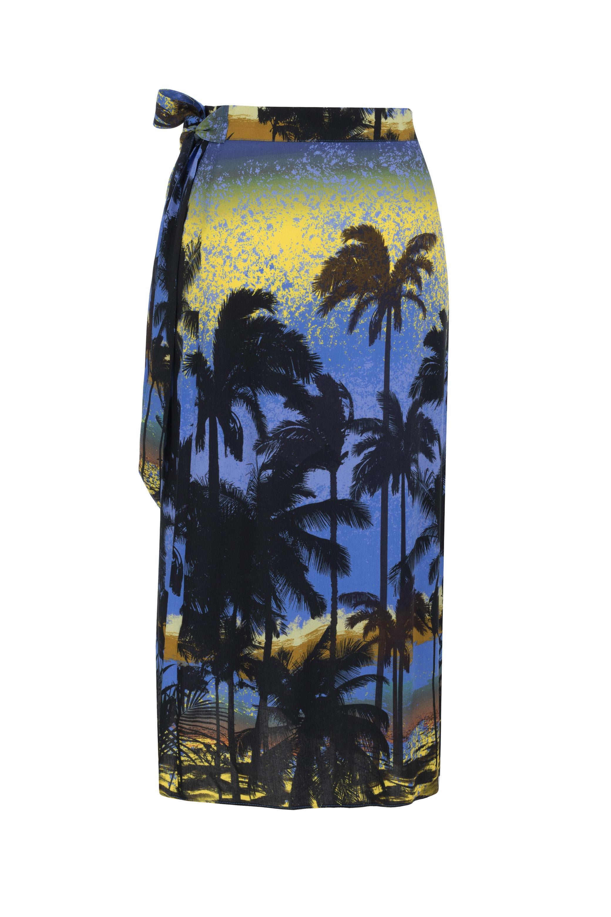 BASKILI MİDİ ANVELOP ETEK