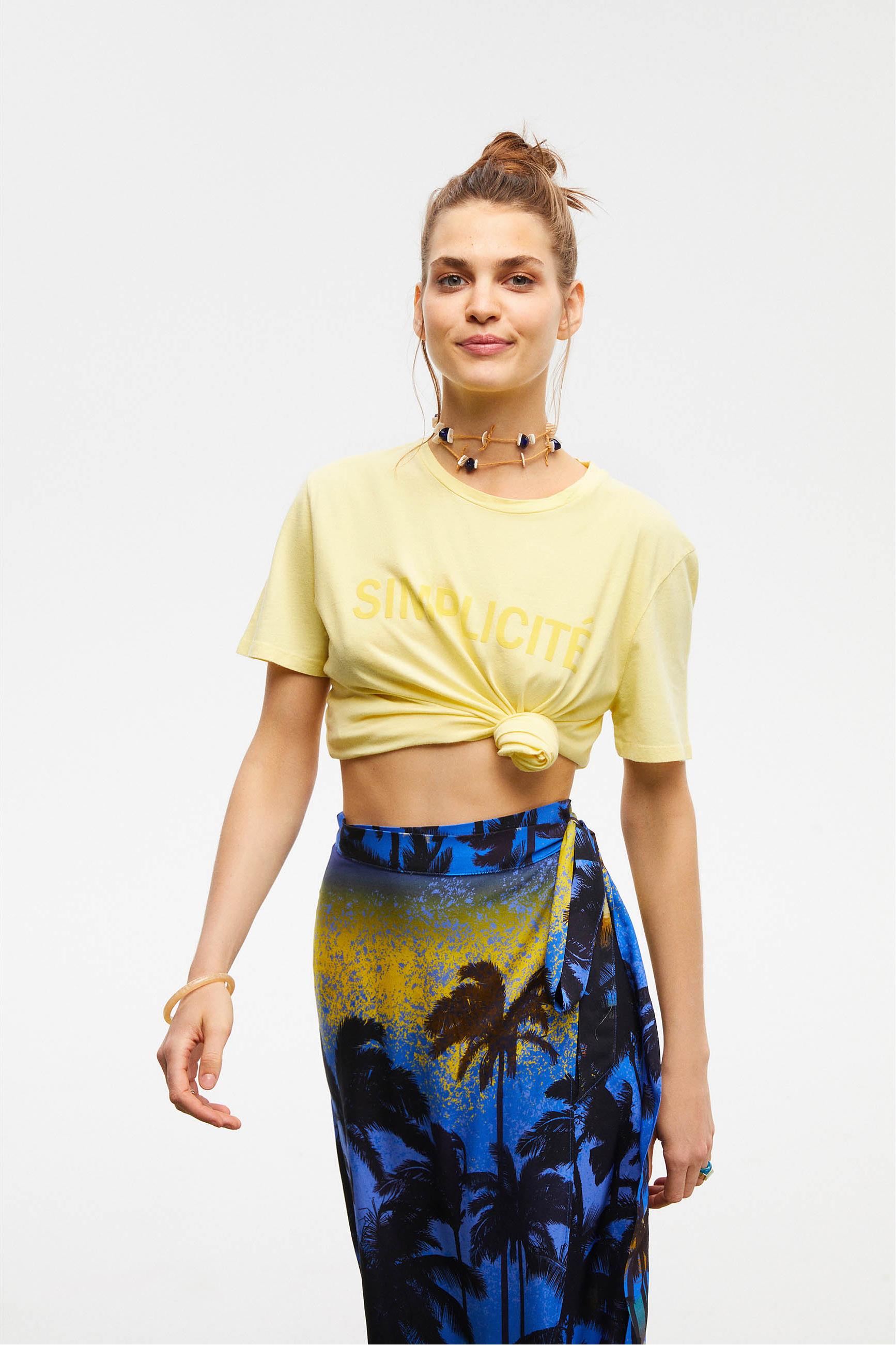 BASKILI MİDİ ANVELOP ETEK