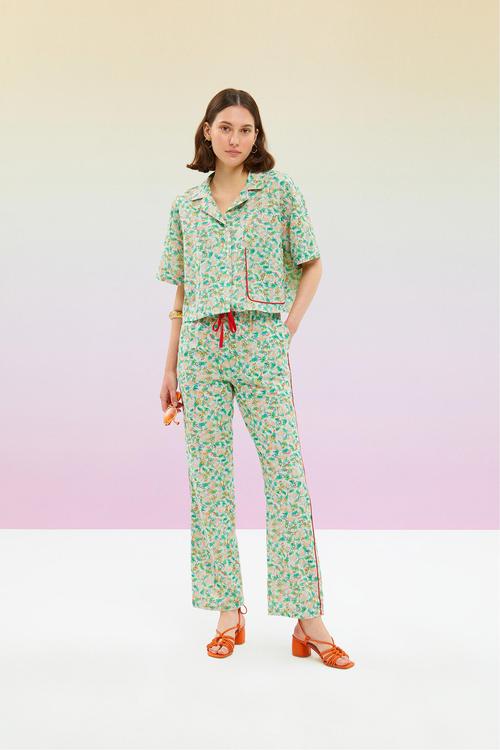  KETEN İÇERİKLİ REGULAR FIT GÖMLEK