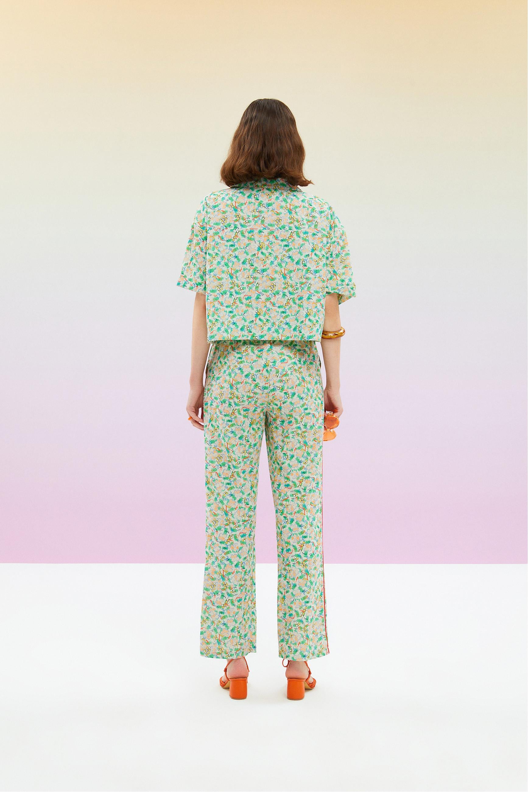 KETEN İÇERİKLİ REGULAR FIT GÖMLEK