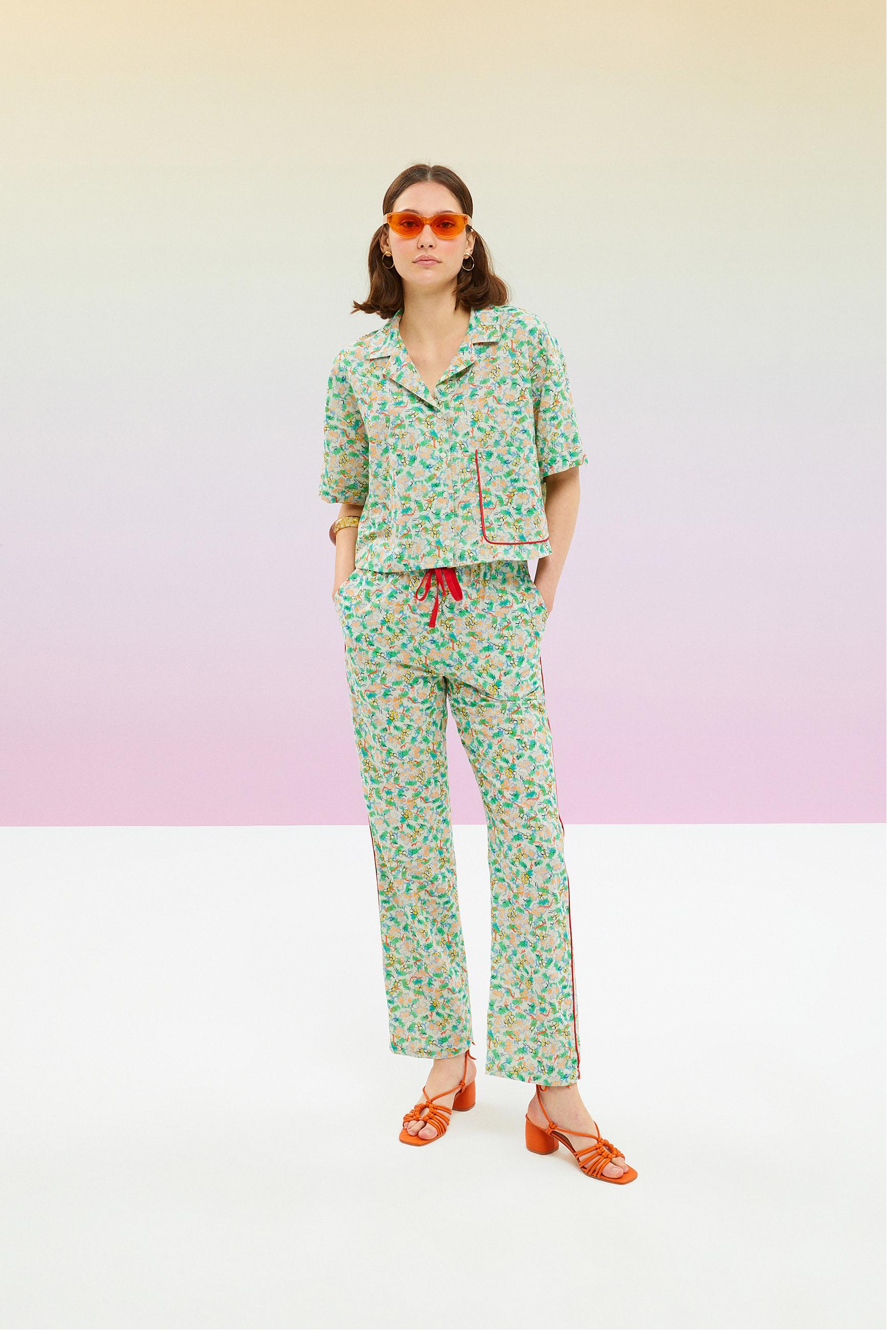 KETEN İÇERİKLİ REGULAR FIT GÖMLEK