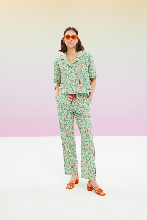  KETEN İÇERİKLİ REGULAR FIT GÖMLEK