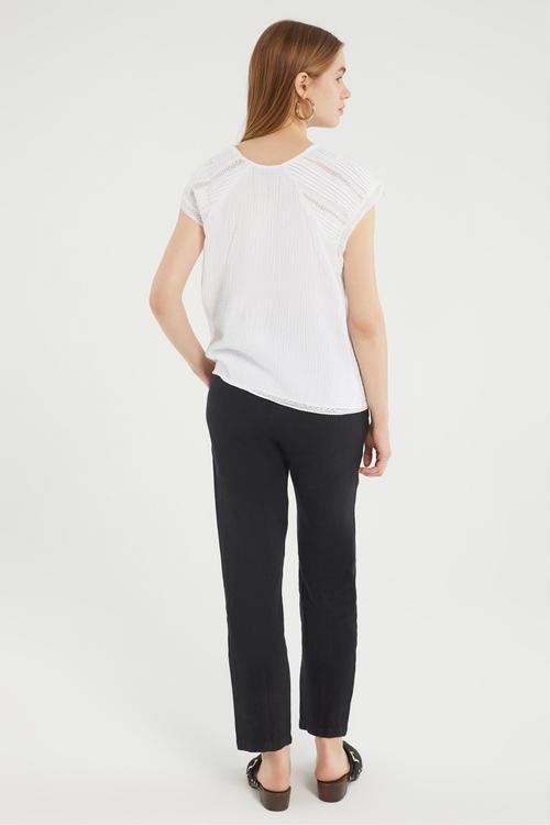  STRAIGHT FIT KETEN PANTOLON