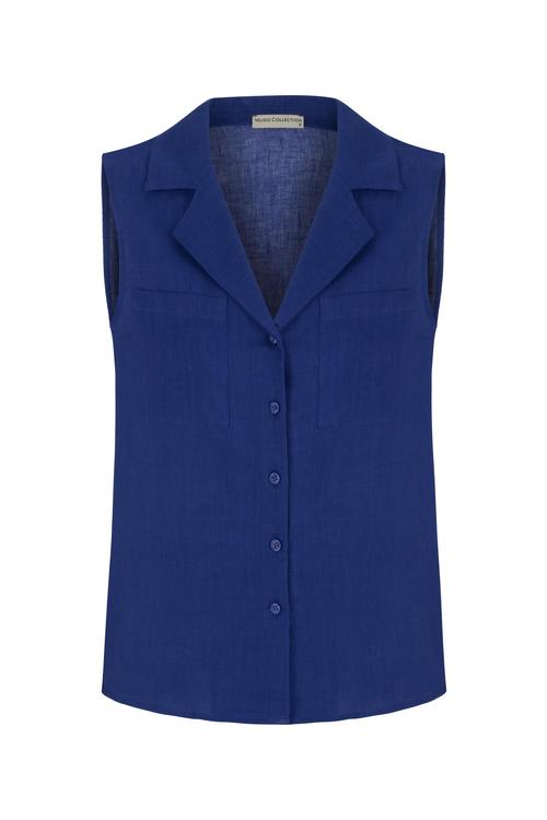  KOLSUZ KETEN GÖMLEK