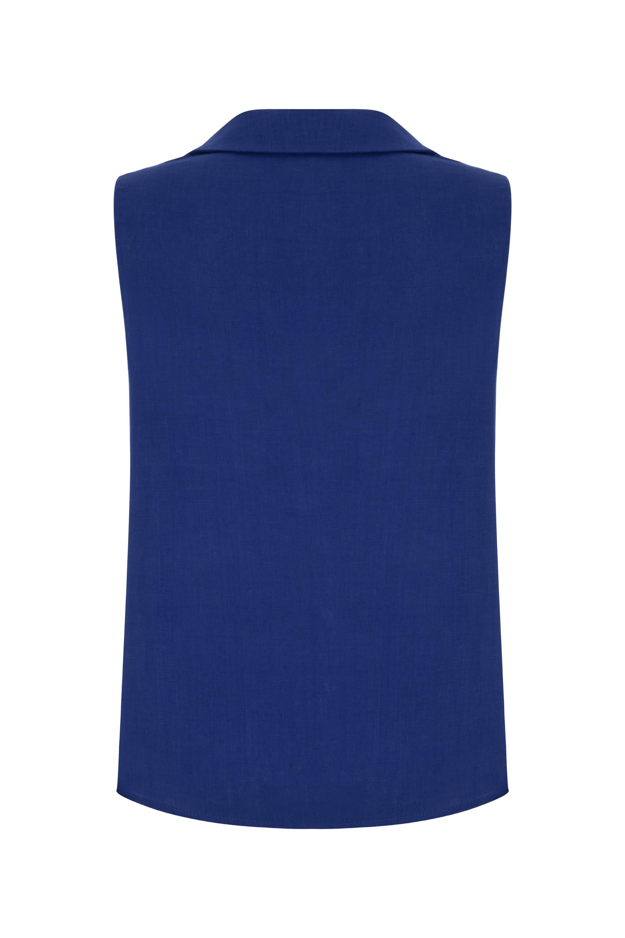 KOLSUZ KETEN GÖMLEK