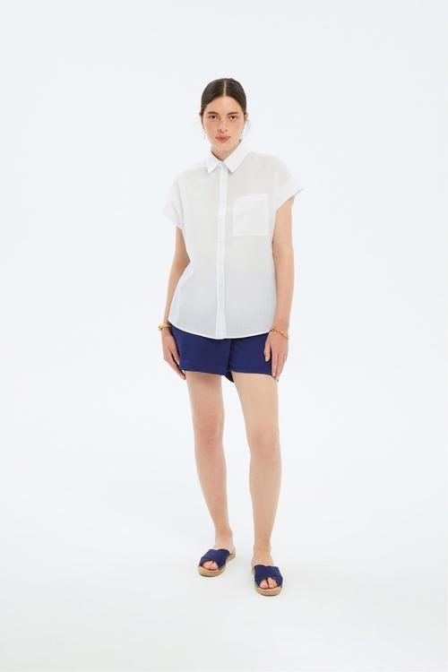  REGULAR FIT DÜŞÜK OMUZ GÖMLEK