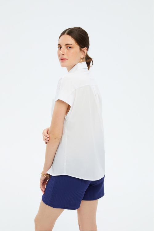  REGULAR FIT DÜŞÜK OMUZ GÖMLEK