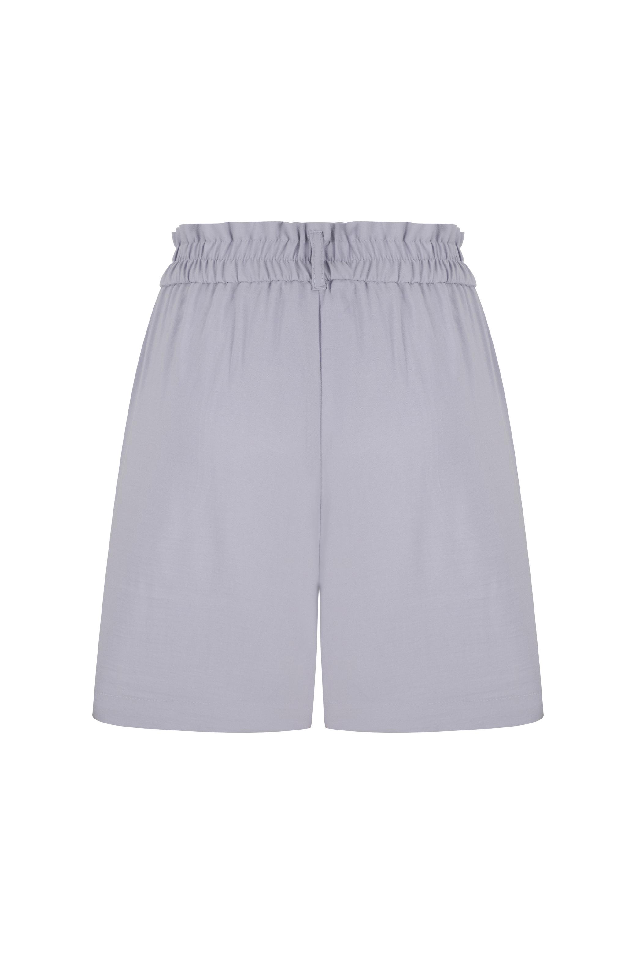 BÜZGÜ DETAYLI MİNİ ŞORT