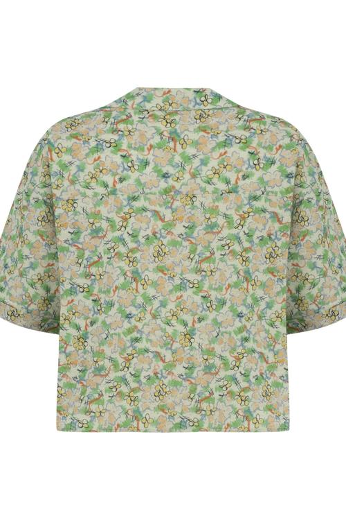  KETEN İÇERİKLİ REGULAR FIT GÖMLEK