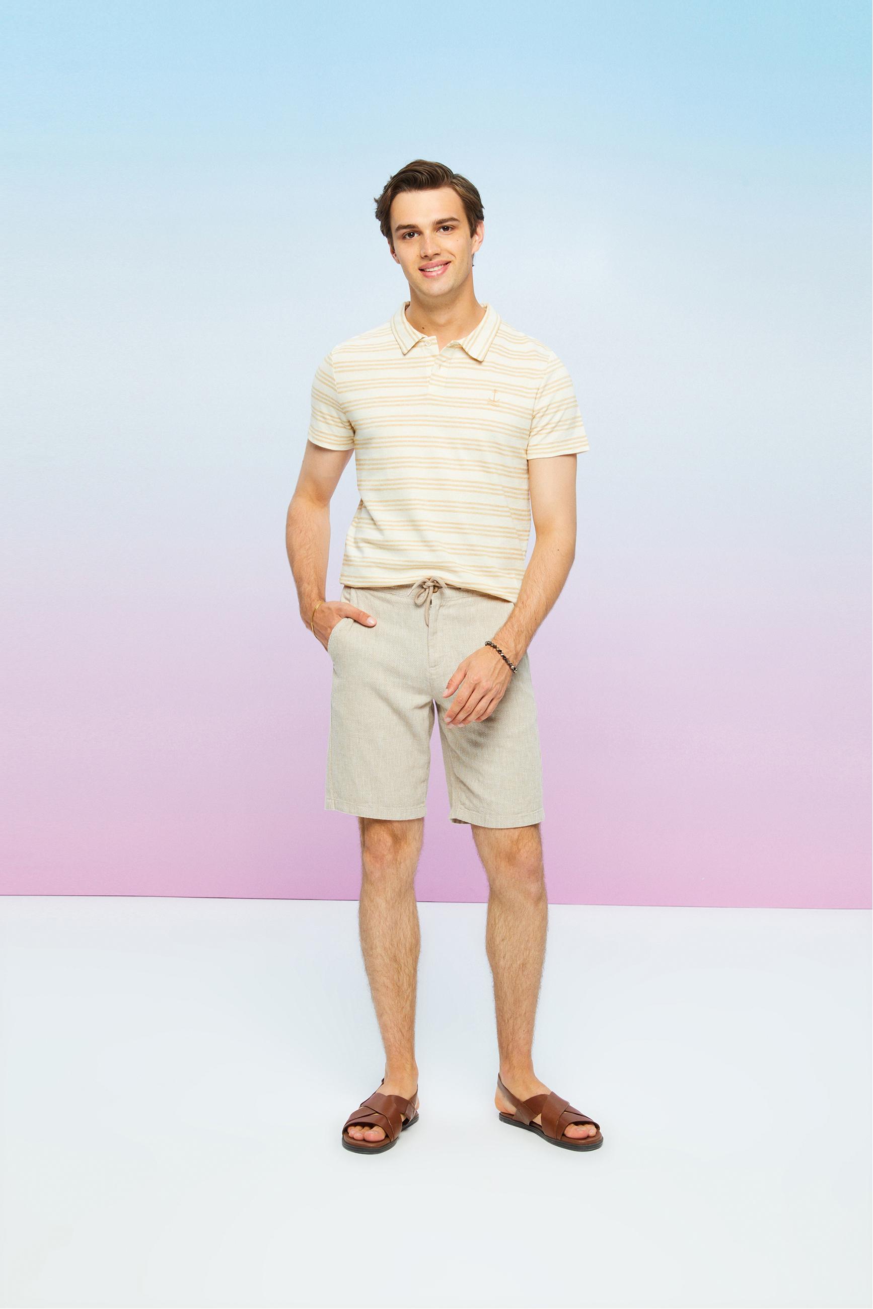 ÇİZGİLİ POLO YAKA T-SHIRT