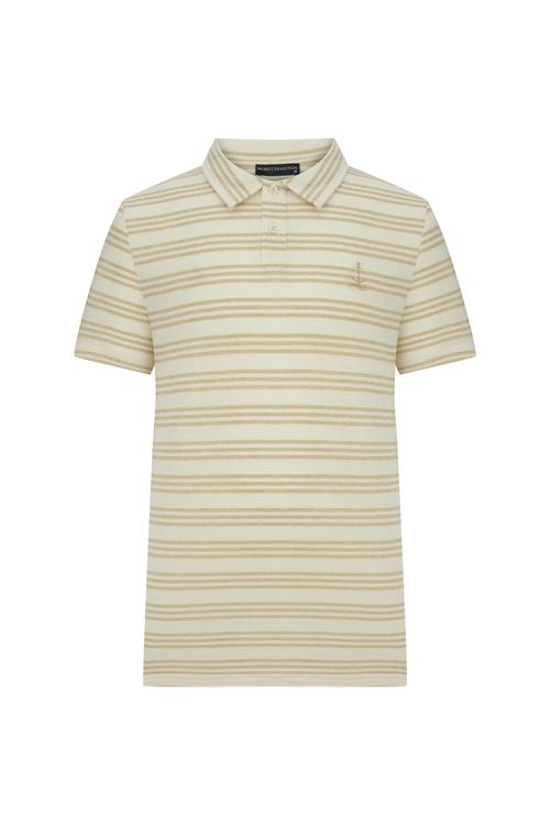  ÇİZGİLİ POLO YAKA T-SHIRT