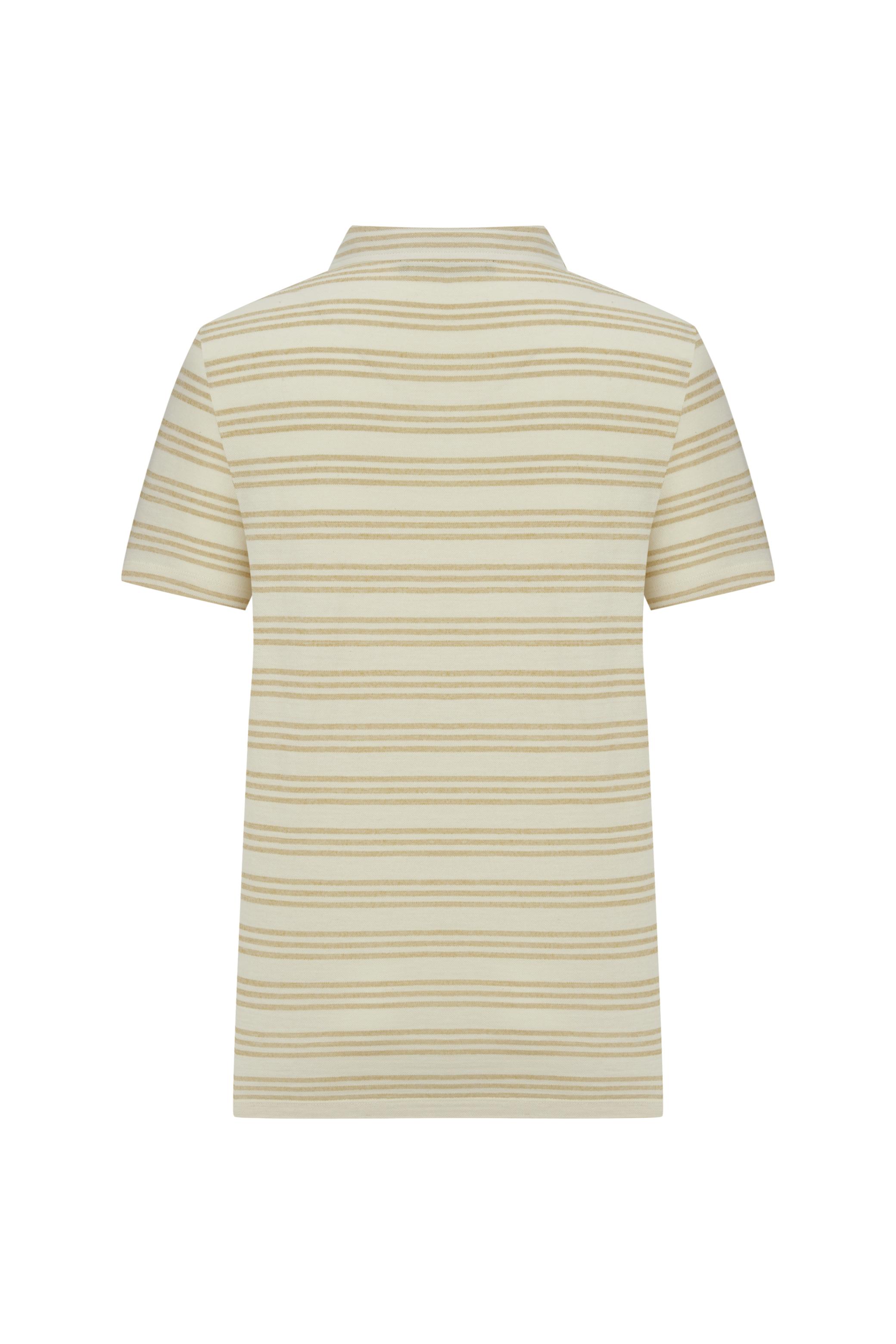 ÇİZGİLİ POLO YAKA T-SHIRT