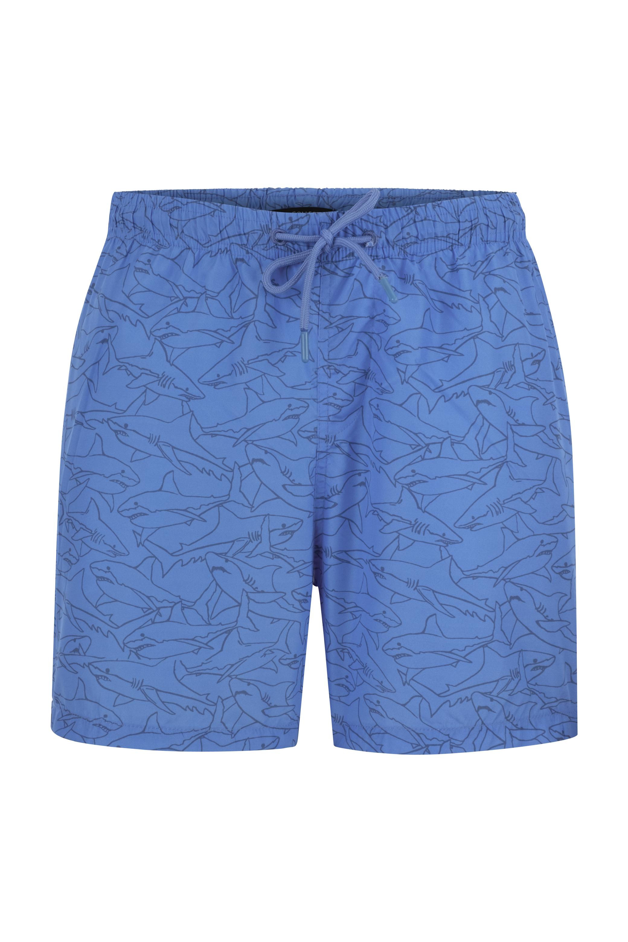 MARİN DESENLİ DENİZ ŞORTU